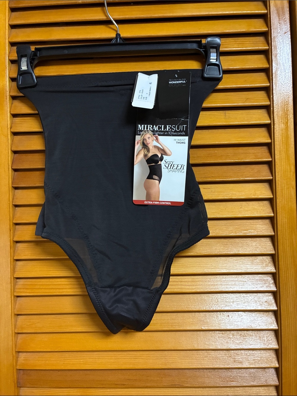 Miraclesuit Black High-Waist Shaping Brief